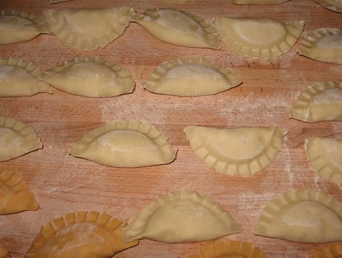 selbstgemachte Ravioli