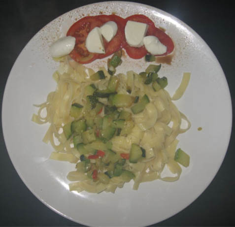 Tagliatelle mit Zucchini