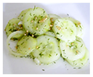 R&auml;ucherlachs auf Rucola